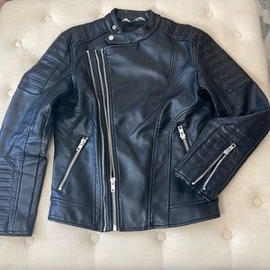 Zara faux leather jacket- medium